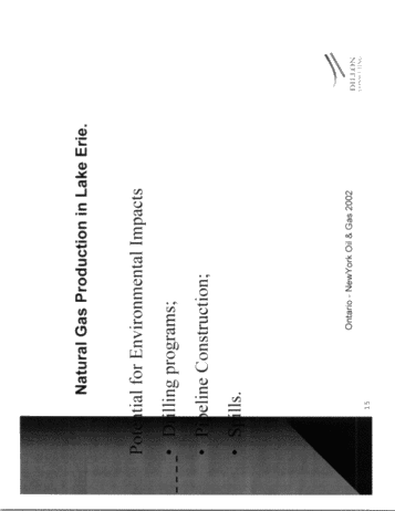 Environmental Review of Natural Gas Production in Lake Erie Page 15