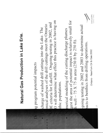 Environmental Review of Natural Gas Production in Lake Erie Page 17