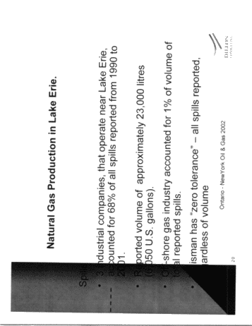 Environmental Review of Natural Gas Production in Lake Erie Page 20