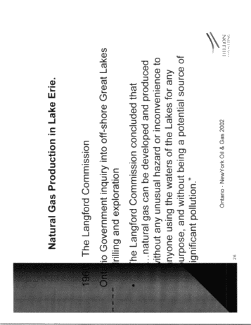 Environmental Review of Natural Gas Production in Lake Erie Page 26