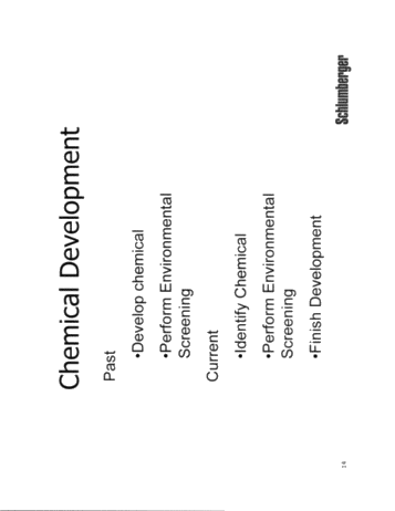 Environmentally Friendlier Well Services Operations Page 14