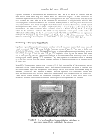 Regional Geological Framework for Exploration of Natural Gas in the St. Lawrence Lowlands and the Champlain Valley of Northeastern New York and Quebec Page 8