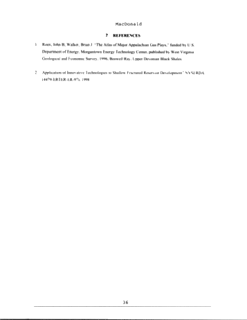 Application of Innovative Technologies to Fractured Devonian Shale Reservoir Exploration and Development Activities Page 36