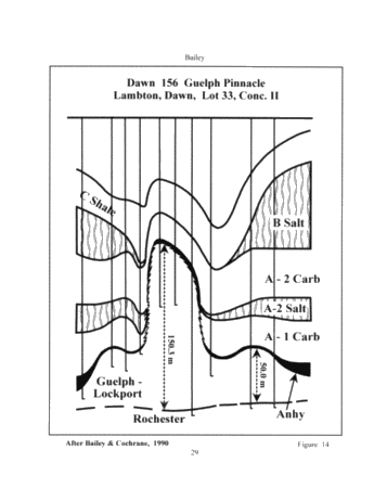 The Geological Implications of Some 3-D 'Fishnet' Seismic Images of Guelph Pinnacle Reefs in Ontario: A Different Perspective on Their Growth, Destruction and Complexity Page 27