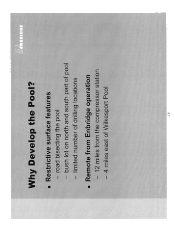 Horizontal Drilling in the Black Creek Storage Pool; A Success Story Page 28