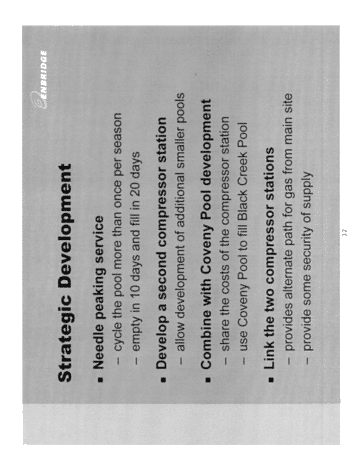 Horizontal Drilling in the Black Creek Storage Pool; A Success Story Page 32