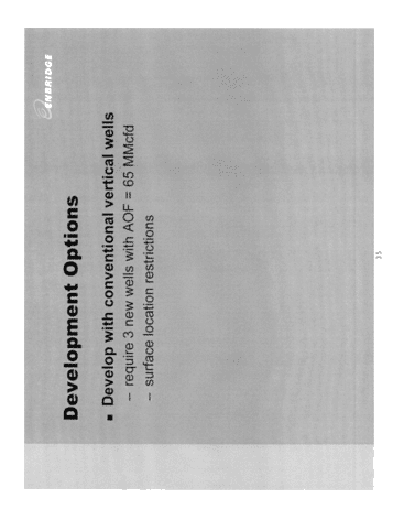 Horizontal Drilling in the Black Creek Storage Pool; A Success Story Page 35