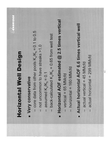 Horizontal Drilling in the Black Creek Storage Pool; A Success Story Page 41