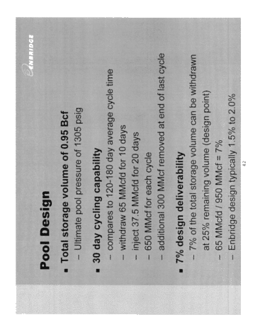 Horizontal Drilling in the Black Creek Storage Pool; A Success Story Page 42