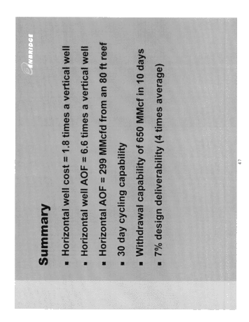 Horizontal Drilling in the Black Creek Storage Pool; A Success Story Page 47
