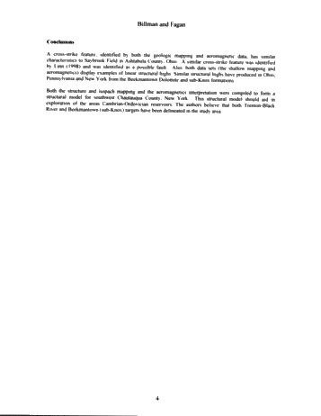 Investigation of the Under-Explored Cambrian and Ordovician of Southwestern Chautauqua County, NY Page 4