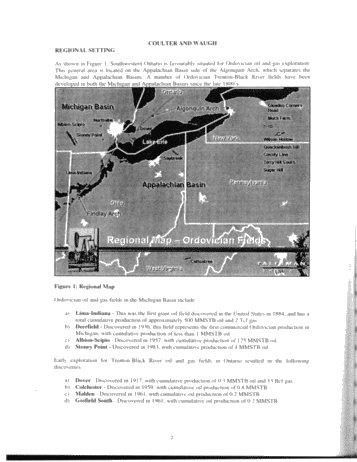The Goldsmith/Lakeshore Field: A Case History of an Ontario Trenton Oil Pool Page 2