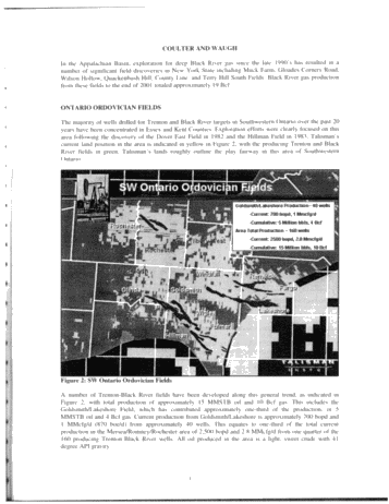 The Goldsmith/Lakeshore Field: A Case History of an Ontario Trenton Oil Pool Page 3