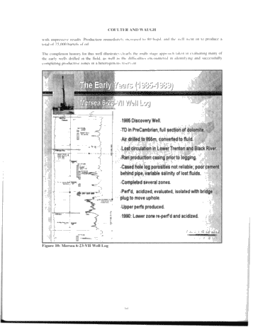 The Goldsmith/Lakeshore Field: A Case History of an Ontario Trenton Oil Pool Page 10