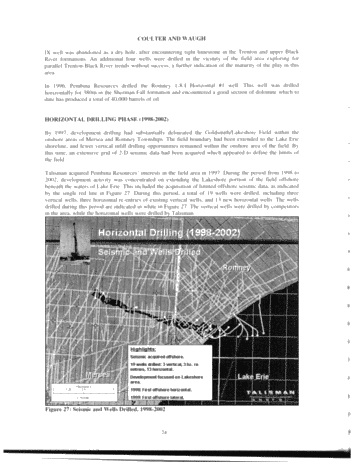 The Goldsmith/Lakeshore Field: A Case History of an Ontario Trenton Oil Pool Page 24