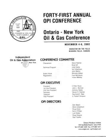 Forty-First Annual Conference Page 1