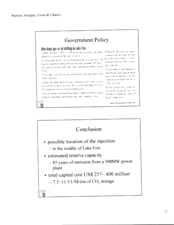 Assessment of Geological CO2 Sequestration in Ontario Page 13