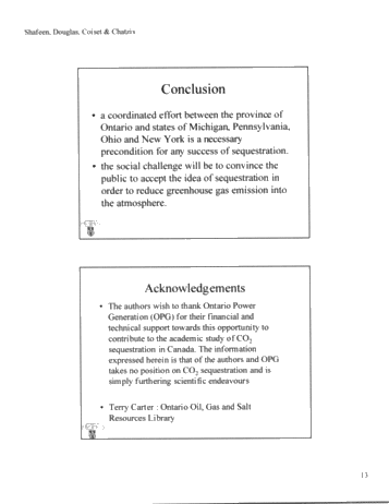 Assessment of Geological CO2 Sequestration in Ontario Page 14