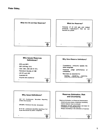 New Reserve Reporting Requirements for Canadian Oil and Gas Companies Page 4