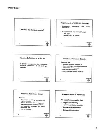 New Reserve Reporting Requirements for Canadian Oil and Gas Companies Page 7