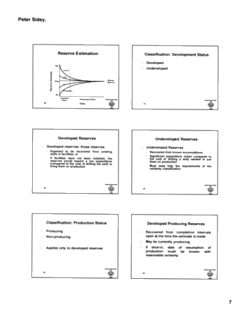 New Reserve Reporting Requirements for Canadian Oil and Gas Companies Page 10