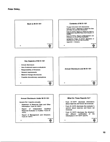 New Reserve Reporting Requirements for Canadian Oil and Gas Companies Page 13