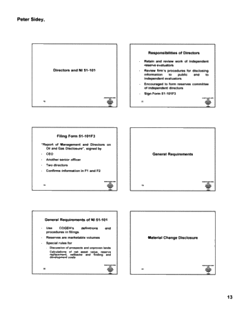 New Reserve Reporting Requirements for Canadian Oil and Gas Companies Page 16