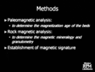 Using Magnet Signatures: Tracing Fluid Flow by Examining Spatial and Temporal Variations in Paleomagnetic and Rock Magnetic Properties Page 14