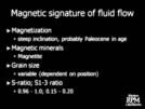 Using Magnet Signatures: Tracing Fluid Flow by Examining Spatial and Temporal Variations in Paleomagnetic and Rock Magnetic Properties Page 30