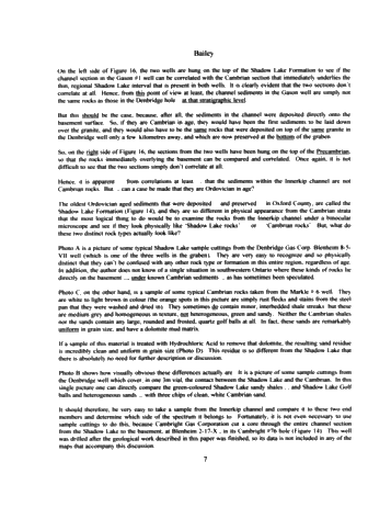 A Geological Model for the Innerkip Gas Pool, Oxford County, Blandford/Blenheim Townships, Ontario Page 7