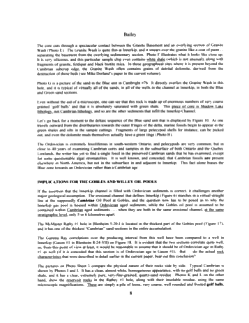 A Geological Model for the Innerkip Gas Pool, Oxford County, Blandford/Blenheim Townships, Ontario Page 8