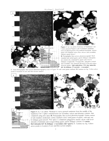 Petrography of Reservoir Rocks From the Innerkip Gas Pool Cambright #76 Core Page 7