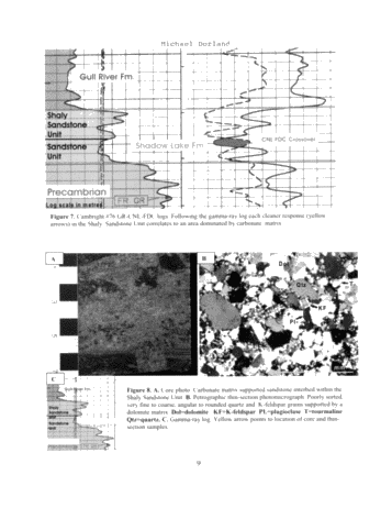 Petrography of Reservoir Rocks From the Innerkip Gas Pool Cambright #76 Core Page 9