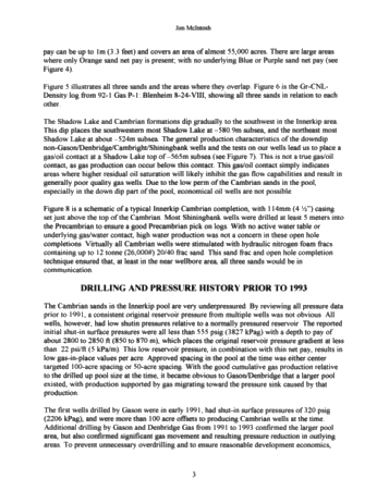 Innerkip Cambrian Gas Pool Pressure and Production History Page 3