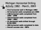 Horizontal Drilling for Oil and Gas in the Michigan Basin Page 2