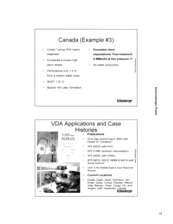 VDA - Viscoelastic Diverting Agent Page 18