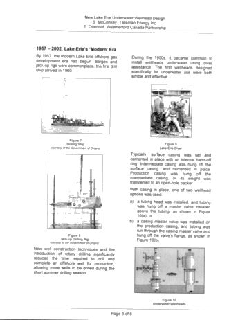 New Lake Erie Underwater Wellhead Design Page 3