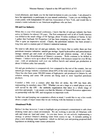 Luncheon Address Page 1