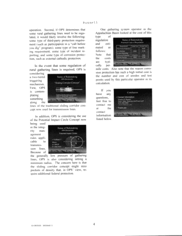 Natural Gas Gathering Line Safety Regulation: After 30 Years - Where Are We? Page 4