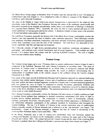 Trenton Black River hydrothermal Dolomite Reservoirs in Ontario: An Assessment of Remaining Potential After 100 Years of Production Page 4