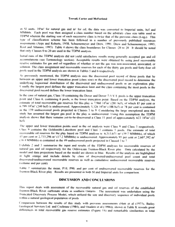 Trenton Black River hydrothermal Dolomite Reservoirs in Ontario: An Assessment of Remaining Potential After 100 Years of Production Page 8