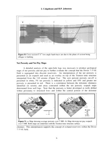 A Comprehensive Evaluation of the Dover 7-5-VE Trenton Black River Hydrothermal Dolomite (HTD) Reservoir Page 6