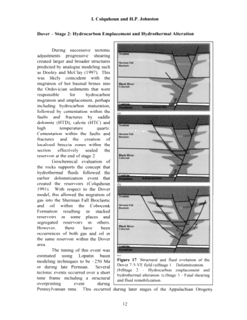 A Comprehensive Evaluation of the Dover 7-5-VE Trenton Black River Hydrothermal Dolomite (HTD) Reservoir Page 11