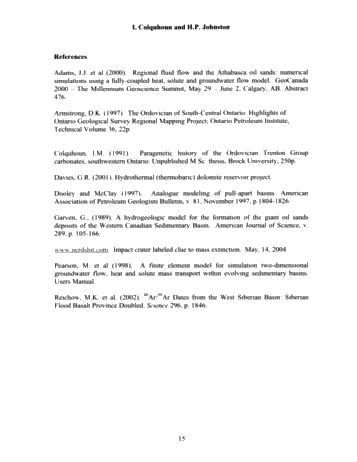 A Comprehensive Evaluation of the Dover 7-5-VE Trenton Black River Hydrothermal Dolomite (HTD) Reservoir Page 14