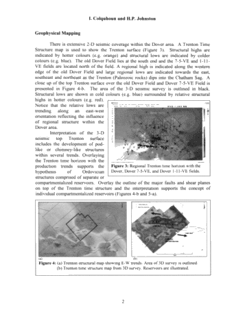 A Comprehensive Evaluation of the Dover 7-5-VE Trenton-Black River Field Page 2