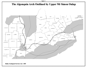A Comparison of Cambrian Reservoir Rocks Onlapping the SE and NW Sides of the Algonquin Arch in SW Ontario - A Regional Correlation Project Page 24