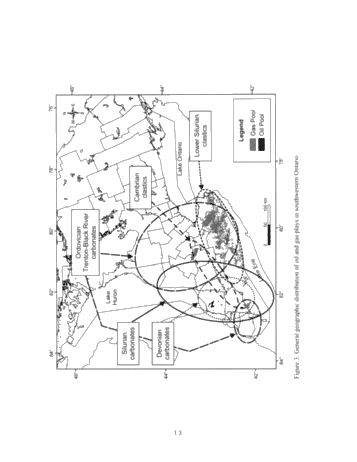 Regional Stratigraphic Synthesis for the Paleozoic of Southern Ontario: An Updated Framework for Ontario's Oil and Gas Industry Page 13