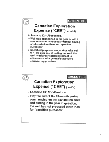 A Primer on the Tax Rules Relating to Flow-Through Shares Page 6