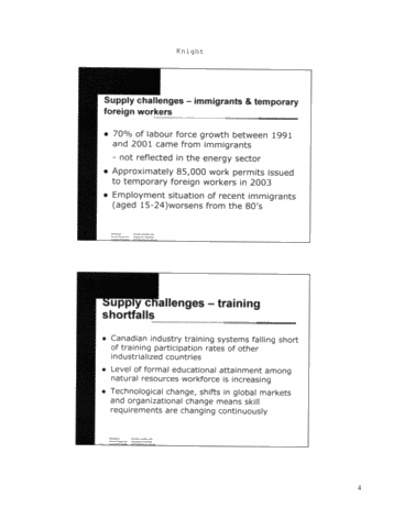 The Workers Industry Needs, When and Where it Needs Them Page 4