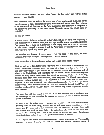 Luncheon Address - Oil and The Threat of a Splintered Canada Page 8